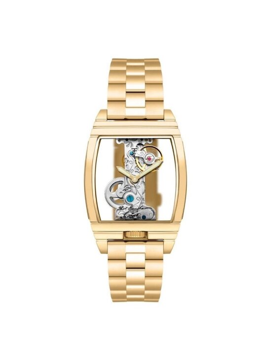 NWT Thomas Earnshaw Wolver Bridge Transparent Dial Men\'s Watch